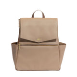 Freshly Picked Classic II Diaper Bag Backpack, Wipeable Vegan Leather With Changing Pad, Convertible (Fig V2)