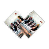 inr Artist WIRO Theme HRS Sketch Book A4 Size (29.7 cm x 21.0 cm) 140 GSM (50 Sheets/100 Pages) Stitched Drawing Notebook