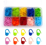 120Pcs Stitch Markers Crochet Knitting With Compartment Box Stitch Needle Clip