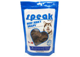 Speak Pet Products Beef Jerky Snaps, Natural Gluten Free Low Calorie Training Treat Snack with Sweet Potato, Perfect for Dogs, 1