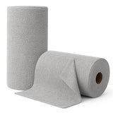 curve creation 20 Sheet Microfiber Cleaning Cloth Roll 9.8 Inches Precut Reusable & Washable Microfiber Paper Towel Roll Sheets
