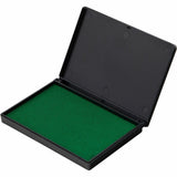 Charles Leonard Foam Stamp Pad, Small, 2.75 x 4.25 Inches, Green (92225)