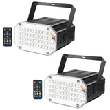 48Led Color Strobe Light for Parties, Rodent Strobe Light Halloween, Small Strobe Light for Kids, Wireless Remote Control Electr