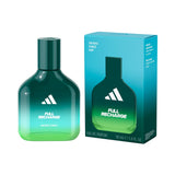 Adidas Vibes Full Recharge Eau de Parfum 1.6 fl oz (Pack of 1), Notes of Fougere, Cedar, and Sage, Unisex Fragrance, Long Lastin