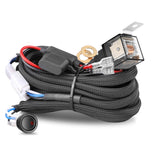 Wiring Harness 1 Lead, Nirider 12V 40A Rocker Switch Relay Fuse Nylon Wiring Harness Kit for LED Light Bars Fog Lights Work Ligh