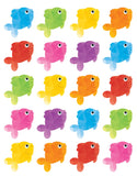 COLORFUL FISH STICKERS