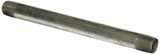 LDR Industries, 1/2Inch x 9Inch LDR 303 12X9 Galvanized Pipe Nipple, Black