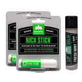 Pacific Shaving Company 2 Nick Sticks + 1 Fresh Mint Lip Balm SPF 15 - A Shave Essential - Puts Nicks in Their Place - Liquid Ro