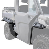 SAUTVS Heavy Duty Extended Front & Rear Fender Flares Kit Mud Flaps Mud Guards for Can-Am Defender HD5 HD7 HD8 HD9 HD10 MAX 2016