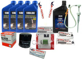 F75 F90 F115 Outboard Service Maintenance Kit, 10W-30 4M Oil Change Kit, Marine Gearcase Lube, Filters, Fits Yamaha 2006+ Models