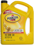 Pennzoil 550038360 SAE 10W-30 Motor Oil API GF-5-5 Quart Jug