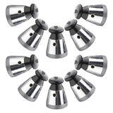 Angoily 10pcs Pressure Cooker Safety Valve Replacement High Temperature Resistant Exhaust Regulator for Pressure Control Stainle
