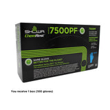Showa 7500Pf Biodegradable Powder-Free Nitrile Disposable Safety Glove, Food Safe, 4 Mil Thick, 9.5 Length, X-Small (1 Box)