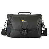 Lowepro LP37142, Nova 200 AW II Messenger Case, Camera Bag, Customizable, Portable, Fits 12 Pro DSLR with attached 24105mm, Co