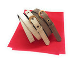 Generic WomenS Denim Material Jeans Belts 2Pcs Buiscuit And Cream