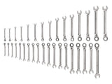 TEKTON Reversible 12-Point Ratcheting Combination Wrench Set, 34-Piece (1/4-1 in., 6-24 mm) | WRC94005