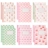 MotiMind 12 Pcs Campus Composition Notebooks Cute College, 9.75 x 7.5in