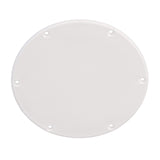 Seachoice Mounted Boat Plate Cover, Arctic White Finish, Up to 6 in.