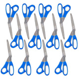 Stainless Steel Shears, 8.5 Bent, Pack of 12