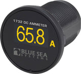 Blue Sea Systems 1732 Mini OLED Ammeter,Yellow