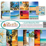 Ella & Viv by Reminisce EAV859 Ella & Viv Just Beachy Scrapbook Collection Kit