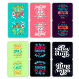 woopme Set of 6 Miracles Taking in My Life Magnetic Bookmark for Book Lovers Readers Students Gift Magnetic Page Clips Folding