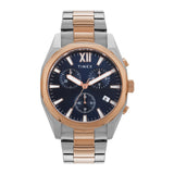 Timex Analog Watch For Men With Blue Dial & Multicolor Stainless Steel Bracelet Band - Water Resistant Men'S Wrist Watches -Tweg
