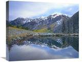 Pond And Mountains, Maroon Bells-Snowmass Wilderness Area, Colorado-Canvas Art-22X18.26