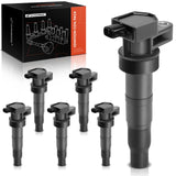 A-Premium Ignition Coil Pack Compatible with Hyundai Sonata 2006-2010 Santa Fe 2007-2018 Kia Sedona 2006-2017 Sorento 2007-2017