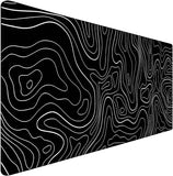 Large Mouse Pad, Big Desk Mat Large Office Desk Pad, Durable Extended Mouse Mat 35.4x15.7 Mousepad with Non-Slip Rubber Base & S