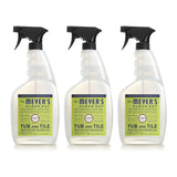 Mrs. MEYERS CLEAN DAY Tub and Tile Cleaner, Lemon Verbena, 33 Fluid Ounce (Pack of 3)