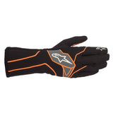 Alpinestars Tech-1 K V2 Karting Gloves - Size XXLarge - Black/Orange (3551720-156-2XL)