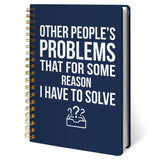 XYMBF Funny Office Notebook Journal, Funny Office Work Gifts Notebooks for Coworkers Women Men, Sarcastic Work Gifts Journal, Ha