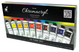Chromacryl Students Acrylic, 2 Ounces, Assorted Colors, Set of 10