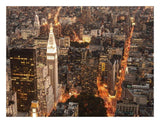 Aerial View Of Manhattan With Flatiron Building, Nyc-Paper Art-26,,X20,,