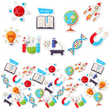 Outus 45 Pieces Science Bulletin Board Decorations for Classroom Cut Outs Science Lab Accents Mix Versatile for Back to School C