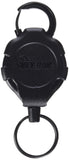 KEYBAK RatchIt Retractable Ratcheting Tether with 36 Retractable Cord, 15 oz. Retraction, Carabiner Attachment