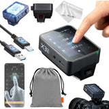 GODOX X3 PRO C X3PRO C Shutter Control Flash Trigger for Canon with Bluetooth Integration & APP Control Touch Screen 2.4GHz Wire