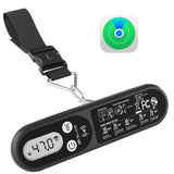 Slide Innovations Digital Luggage Scale with Apple Find My (iOS), Portable Suitcase Weight Scale & Tracker, LED Display Travel B