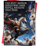 BENNLOOS Funny Christmas Card for Women Men, Happy Christmas Gift for Friends Family Coworker, Humorous Holiday Card for Him Her