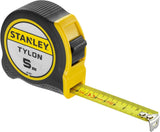 Stanley 0-30-697Tylon Tape Measure, Black/Yellow, 5 m/19 mm