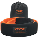 VEVOR Polyester Heavy Duty Tow Strap Recovery Kit 3 x 30 ft (MBS-36,000 lbs) Winch Strap, Triple Reinforced Loop, Snatch Strap +