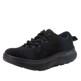 Alegria Rok N Roll Women Roll On Black Athletic Walking Shoe 7-7.5 M US
