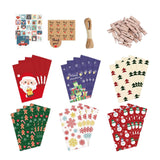 ATORSE Christmas Gift Bags Bag Decoration Goody Bags for Holiday Biscuit Xmas