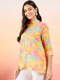 Modeve Women'S Floral Regular Fit Shirt (Mod-3333-Multi-2Xl_Multicolour
