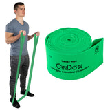 Cando MultiGrip 6 Foot Exercise Resistance Band with Hand and Foot Loops for Total Body Workouts, Training, Rehab, Stretching a