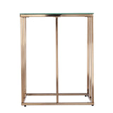 Sei Furniture Nicholance End Table, Champagne