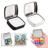 2Pcs Mini Painting Kit, Palette For Painting, Portable Watercolour Palette For Artists And Students, Compact Mini Colour For Tra