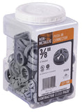 Halex 3/8 Inch Inch Knockout NonMetallic Push In Connector 75105B 100 Per Pack Gray