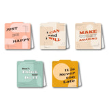 woopme I Can I Will Quotes Bookmark Magnetic for Boys Girls Kids Students Note Books Lovers Readers Gift Magnetic Page Clips Fol